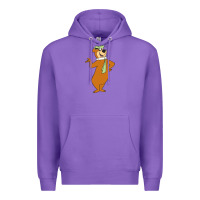Purple Yogi Bear Premium Hoodie - linhVisuals