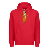 Red Yogi Bear Premium Hoodie - linhVisuals