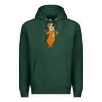 Sports Green Yogi Bear Premium Hoodie - linhVisuals