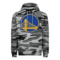 Slate Camo WARRIORS GOLD BLOODED 2022 Premium Hoodie - linhVisuals