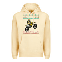 Pina Colada christmas motorcycle motocross braap dirt bike xmas Premium Hoodie - linhVisuals