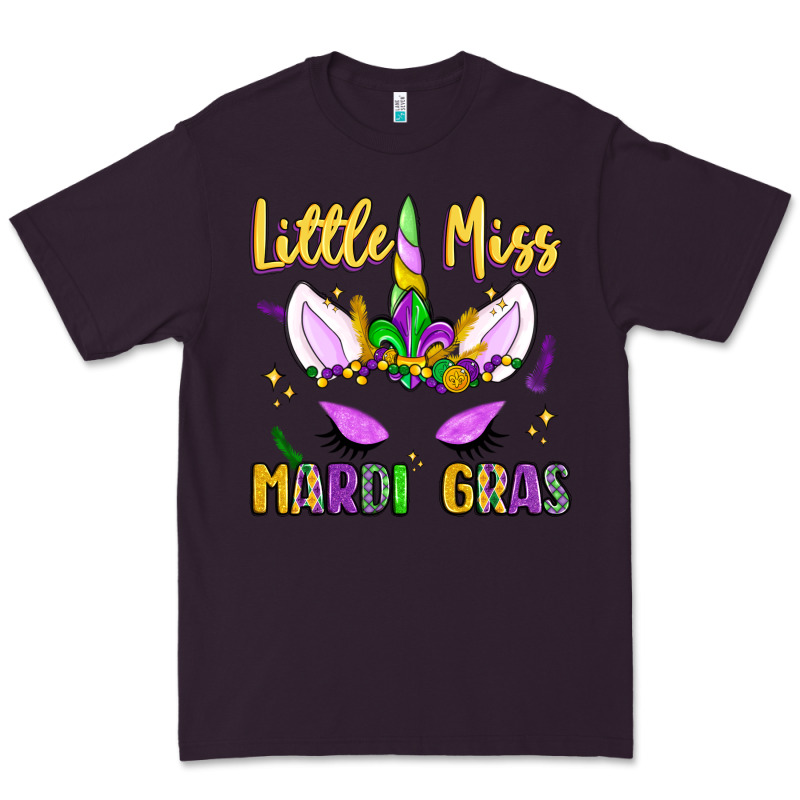 Little Miss Mardi Gras Premium Tee by LillyAllenDesigns | Teevron