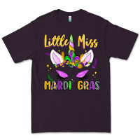 Plum little miss mardi gras Premium Tee - LillyAllenDesigns