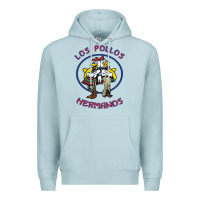 Blue Mist Los Pollos de Hermanos Premium Hoodie - linhVisuals