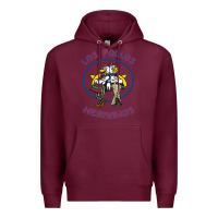 Burgundy Los Pollos de Hermanos Premium Hoodie - linhVisuals