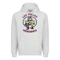 Dove Grey Los Pollos de Hermanos Premium Hoodie - linhVisuals