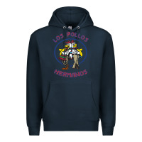 Navy Los Pollos de Hermanos Premium Hoodie - linhVisuals