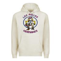 Oatmeal Heather Los Pollos de Hermanos Premium Hoodie - linhVisuals
