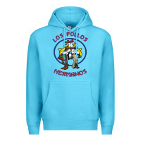 Ocean Blue Los Pollos de Hermanos Premium Hoodie - linhVisuals