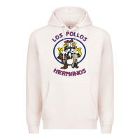 Pale Pink Los Pollos de Hermanos Premium Hoodie - linhVisuals