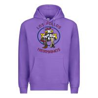 Purple Los Pollos de Hermanos Premium Hoodie - linhVisuals