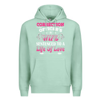 Seafoam correction officers wife sentenced to a life of love Premium Hoodie - linhVisuals