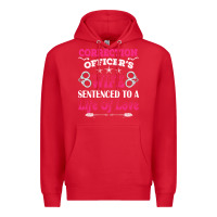 Red correction officers wife sentenced to a life of love Premium Hoodie - linhVisuals