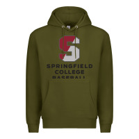 Army Green springfield college Premium Hoodie - linhVisuals