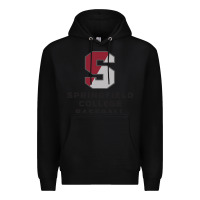 Black springfield college Premium Hoodie - linhVisuals