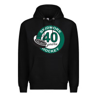 Black skidmore+anniversary Premium Hoodie - linhVisuals