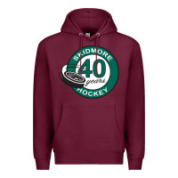 Burgundy skidmore+anniversary Premium Hoodie - linhVisuals