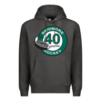 Charcoal Heather skidmore+anniversary Premium Hoodie - linhVisuals
