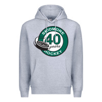 Heather Grey skidmore+anniversary Premium Hoodie - linhVisuals