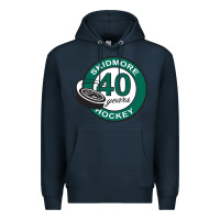 Navy skidmore+anniversary Premium Hoodie - linhVisuals