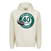 Oatmeal Heather skidmore+anniversary Premium Hoodie - linhVisuals