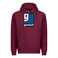 Burgundy Goodwill Premium Hoodie - linhVisuals