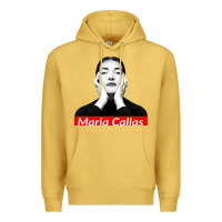 Antique Gold Maria Callas Premium Hoodie - linhVisuals