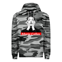 Slate Camo Maria Callas Premium Hoodie - linhVisuals