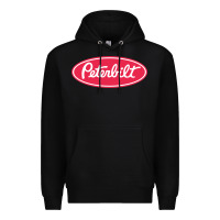 Black Peterbilt Premium Hoodie - linhVisuals