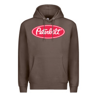 Coffee Peterbilt Premium Hoodie - linhVisuals