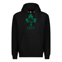 Black irfu Premium Hoodie - linhVisuals