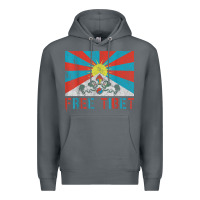 Rock free tibet Premium Hoodie - linhVisuals