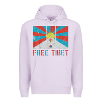 Lilac free tibet Premium Hoodie - linhVisuals