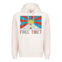 Pale Pink free tibet Premium Hoodie - linhVisuals