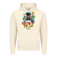 Vintage Artic summer vibes messy bun Vintage Hoodie - BarkalooDesign
