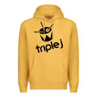 Mustard triple j Premium Hoodie - linhVisuals