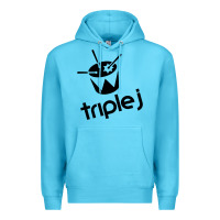 Ocean Blue triple j Premium Hoodie - linhVisuals