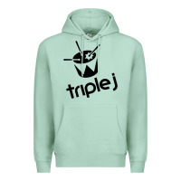 Seafoam triple j Premium Hoodie - linhVisuals