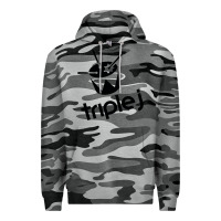Slate Camo triple j Premium Hoodie - linhVisuals
