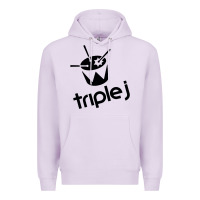 Lilac triple j Premium Hoodie - linhVisuals
