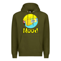 Army Green twisted tea mood Premium Hoodie - linhVisuals