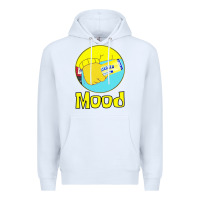 White twisted tea mood Premium Hoodie - linhVisuals