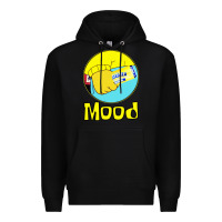 Black twisted tea mood Premium Hoodie - linhVisuals