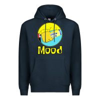 Navy twisted tea mood Premium Hoodie - linhVisuals