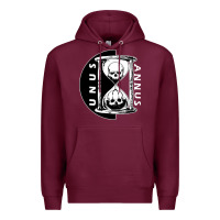 Burgundy unus annus Premium Hoodie - linhVisuals