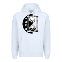 White unus annus Premium Hoodie - linhVisuals