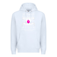 White my husband holds the key to my heart Premium Hoodie - linhVisuals