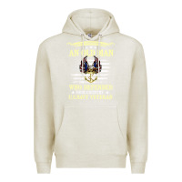 Oatmeal Heather never underestimate an old man us navy veteran Premium Hoodie - linhVisuals