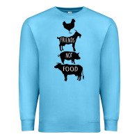Ocean Blue Friend Not Food Premium Sweatshirt - Bettercallsaul