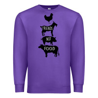 Purple Friend Not Food Premium Sweatshirt - Bettercallsaul